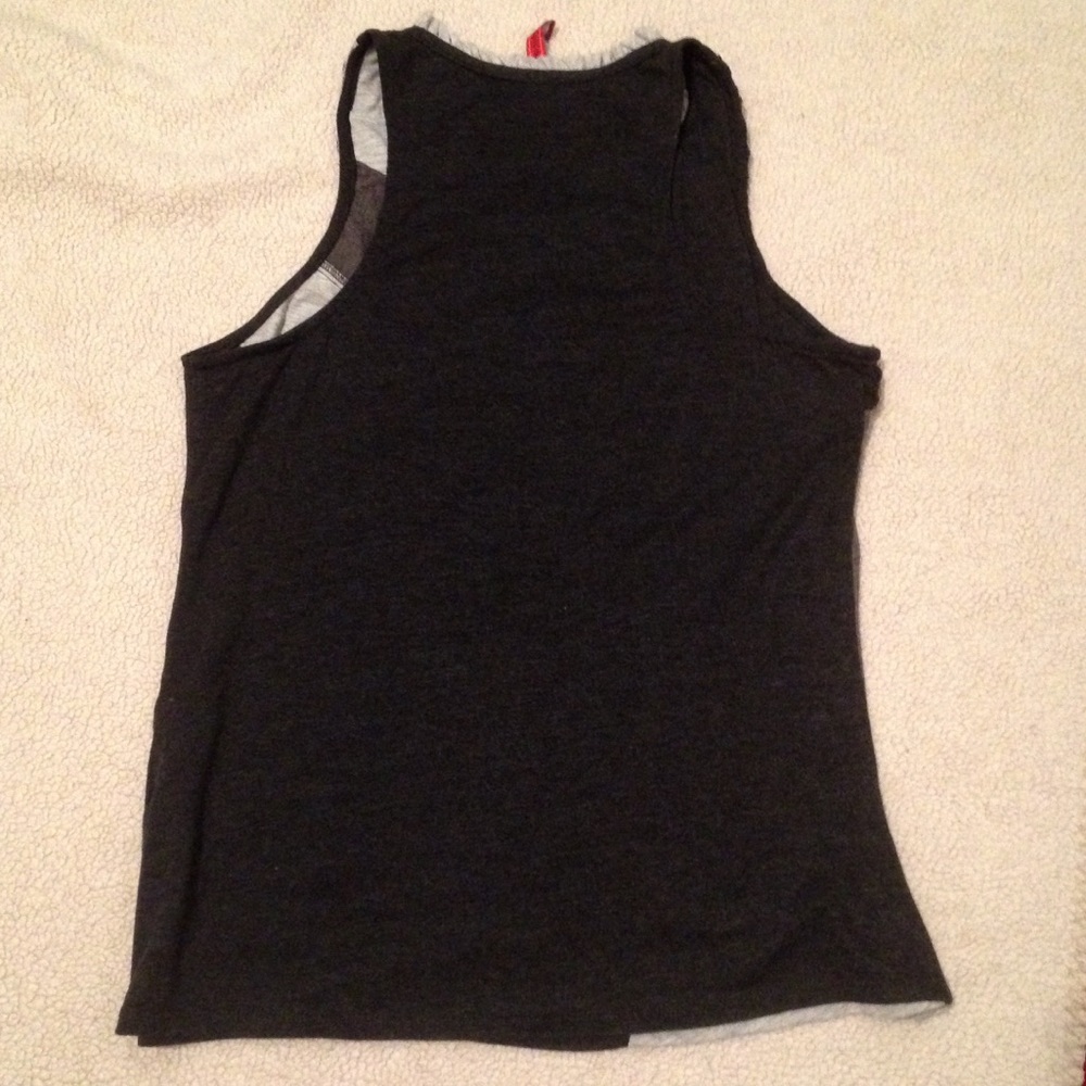 Anthropology One September Color Block Racerback T - Picture 2 of 3